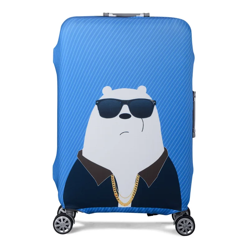 Дорожный утолщенный эластичный Водонепроницаемый чехол для багажа Пыленепроницаемый Чехол защитный чехол для чемодана с героями мультфильмов Чехлы 18-32 дюймов