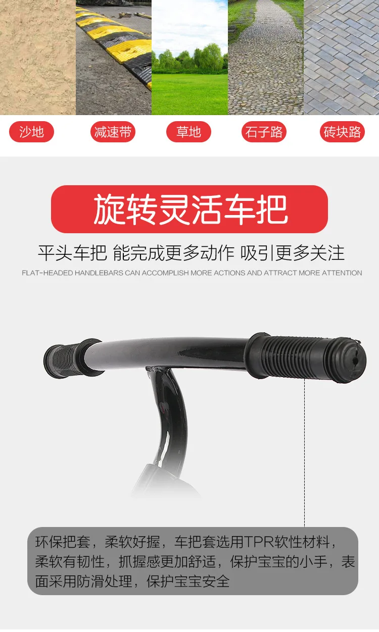 Perfect 2019 hot For Gift Children Balance Car 2-6-Year-Old nan nv Children Scooter 12-Inch No Foot Yo Walker 4