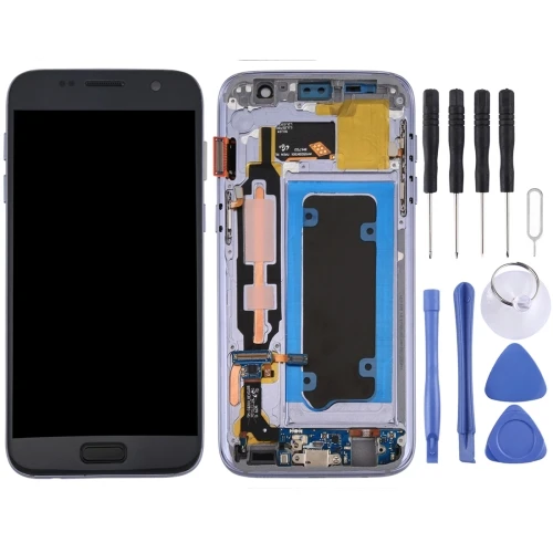 

LCD Screen and Digitizer Full Assembly with Frame for Galaxy S7 / G930V