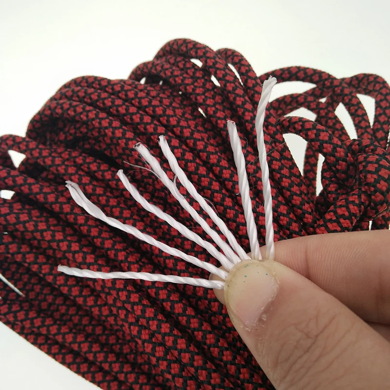 750lb Paracord المظلة الحبل الحبل حبل مل المواصفات النوع IV 7 حبلا 100FT تسلق التخييم بقاء معدات تسلق حبل 750lb Paracord المظلة الحبل الحبل حبل مل المواصفات النوع IV 7 حبلا 100FT تسلق التخييم بقاء معدات تسلق حبل