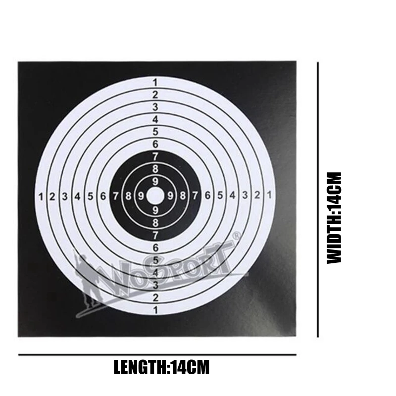 Тактическая Вертикальная квадратная мишень охотничья стрельба из лука страйкбол ружье Рогатка пуля с 100 шт бумага для мишени