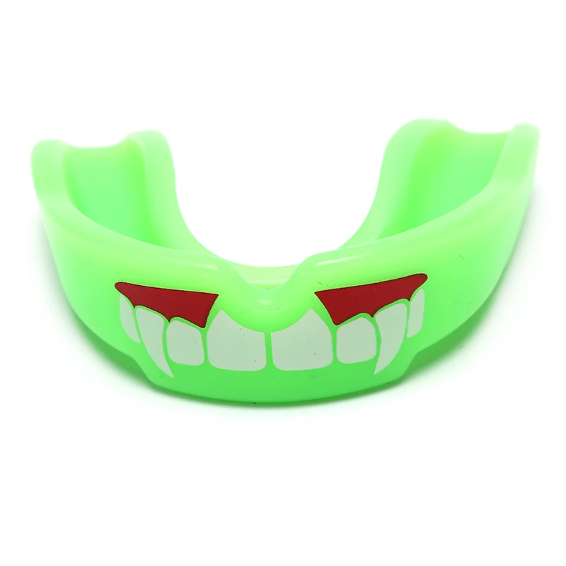 Teeth Protect Adult Football Basketball Boxing Mouth Safety Mouth Guard Oral Fang Mouthguard Taekwondo Muay Thai Teeth Protector - Цвет: GN