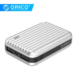 ORICO TM10 10000 mah Портативный Мощность банк 5V2A 12 W Двойной Выход внешний Батарея зарядки для мобильного телефона Tablet - изображение