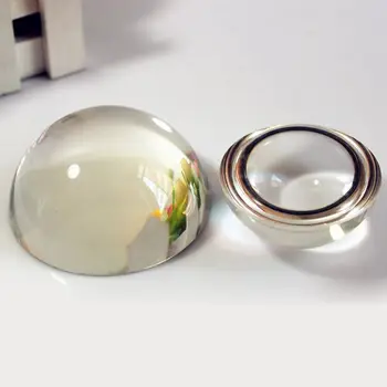 

1PCS/LOT, 120mm crystal half ball Paperweight.,Crystal Glass Dome Paperweight,Magnify Glass Paperweight