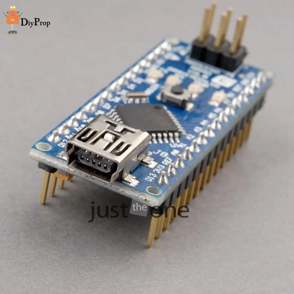 Для Arduino Nano V3.0 ATmega328 5 В 16 М Мини Микроконтроллер Доска с USB Кабель Провод|board