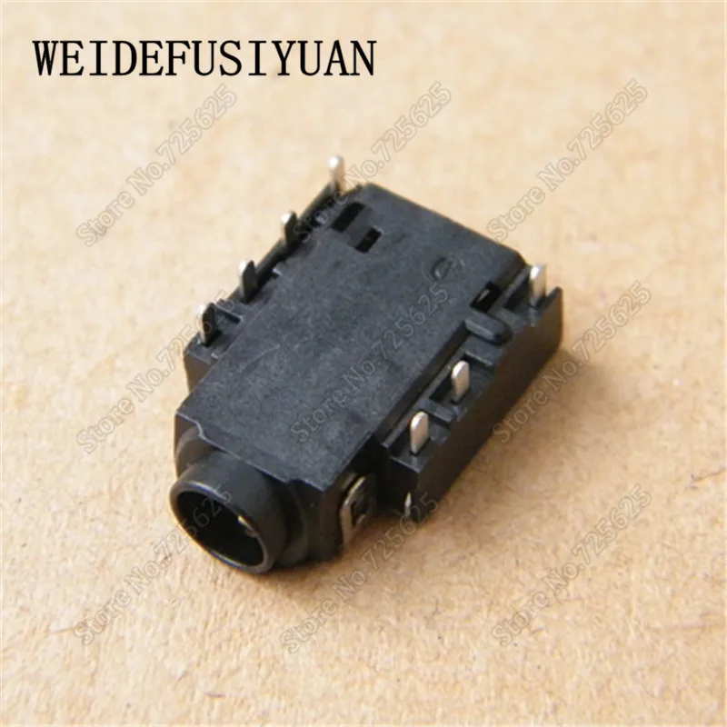 New 3 5 Audio Jack socket Connector Headphone MIC port 7P 7pin Plug