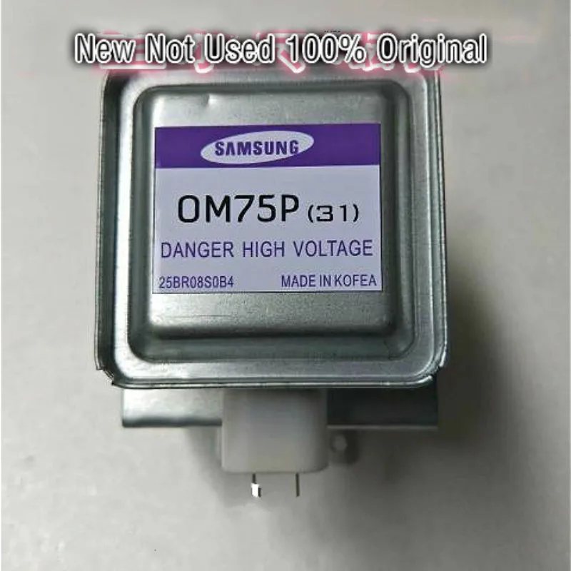 samsung OM75P(31) промышленная Микроволновая печь магнетрон запасная часть OM75P(31) с водяным охлаждением магнетрон OM75P(31) 1100 Вт