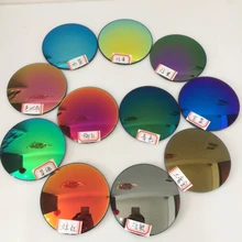 2 шт./пара Асферические Index1.56 тонкие Cr-39 солнцезащитные очки рецептурные линзы солнцезащитные очки 14 цветов линзы для близоруких/пресбиопии линзы