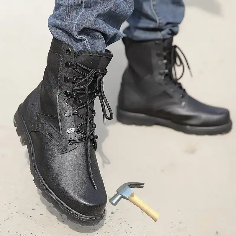 military safety boots