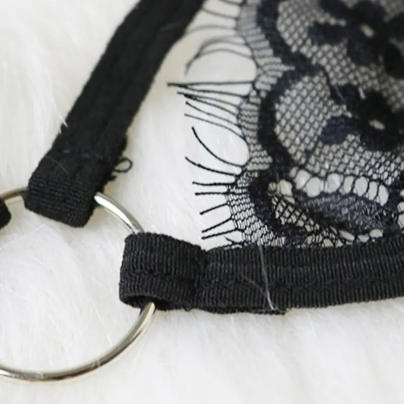 Womens Sexy Open Cup Eyelash Lace Bra Set Embroidered Strappy Lingerie Underwear Womens Sexy Open Cup Eyelash Lace Bra Set Embroidered Strappy Lingerie Underwear