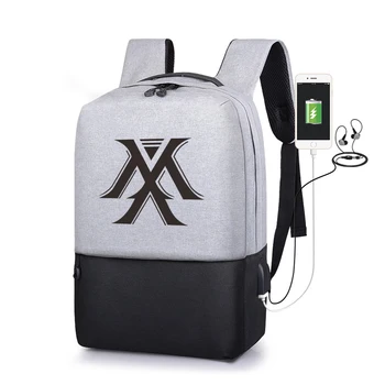 

Monsra X Anti-Theft backpack Multifunction USB Charging Kpop Backpacks Rucksacks School Bags Casual Man Woman Travel Mochila