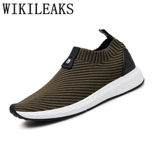 Г. обувь для мужчин Лоферы без застежки повседневные сетчатые кроссовки дизайнерская версия роскошные брендовые дышащие кроссовки мужские tenis zapatos hombre