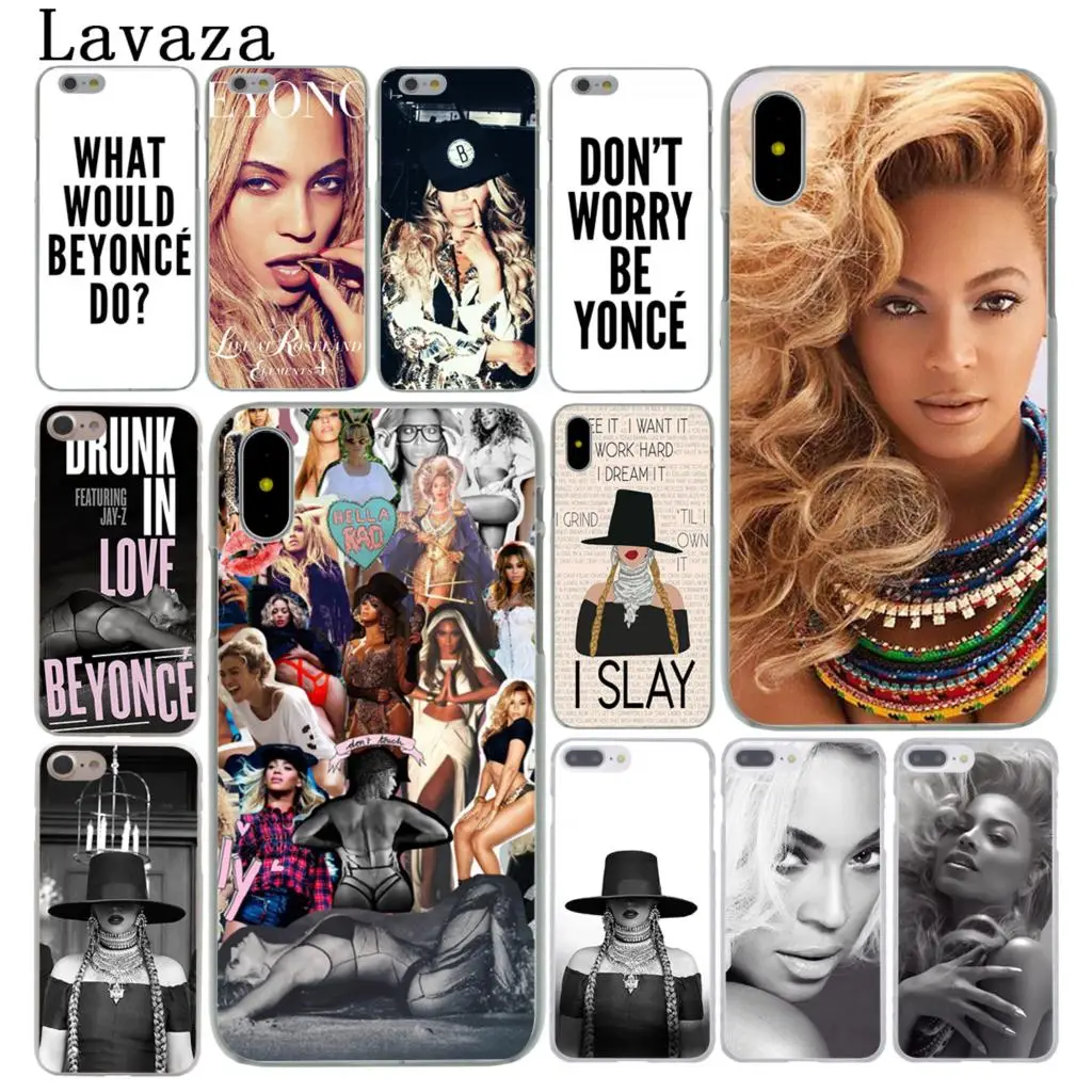 

Lavaza Beyonce Giselle Knowles Hard Phone Case for iPhone XR X XS 11 Pro Max 10 7 8 6 6S 5 5S SE 4S 4 Cover
