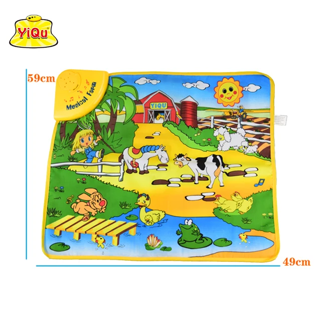 Buy Baby Play Mat Music farm Animal Sounds Educational