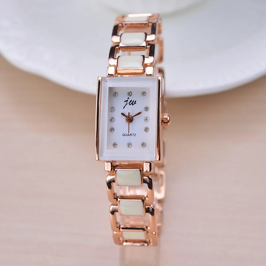 

JW Fashion Rose Gold Armband Horloges Vrouwen Top Luxe Merk Dames Quartz Horloge Beroemde Polshorloge Relogio Feminino Hodinky