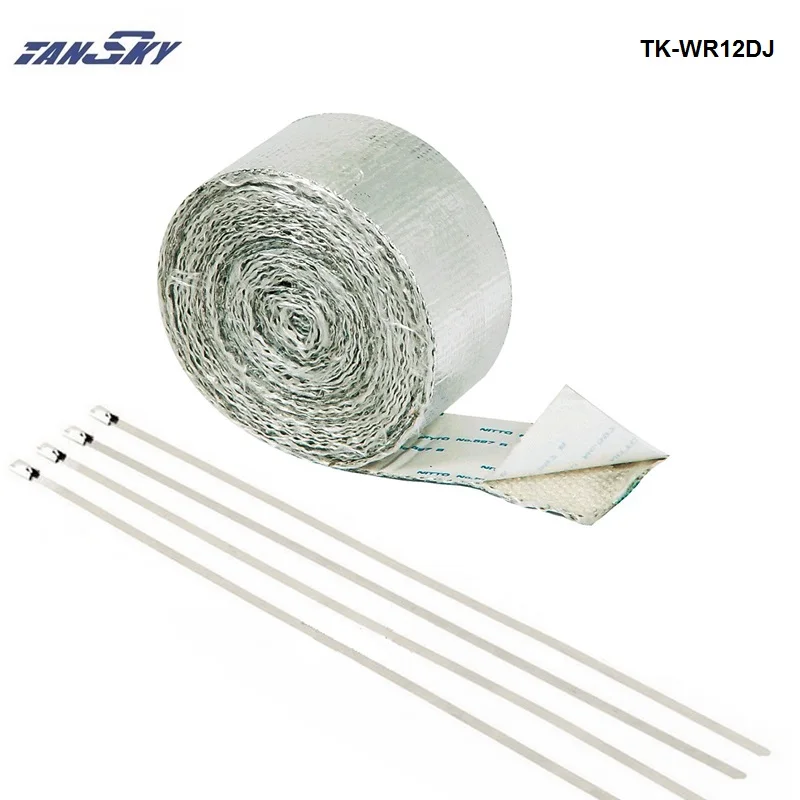 Adhesive Backed Adhesive Backed Heat Shield Wrap Tape for Car intake intercooler pipe For Jeep TK-WR12DJ