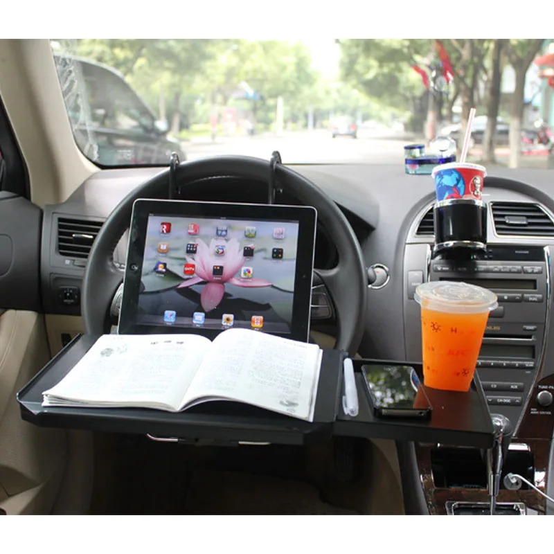 High Quality Vehicle Computer Holder Car Seat and Steering Wheel Laptop