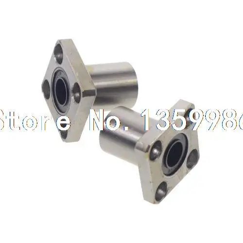 

(2)LMK 12UU 12*21*30mm CNC Linear Motion Bushing Ball Bearing Square Flange Type