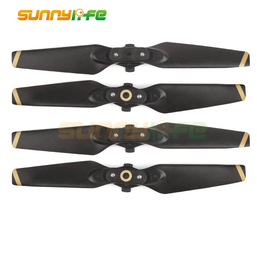 

4730F Replacement Propellers Folding Blades White/Golden Stripe Props for DJI SPARK Drone Spare Parts