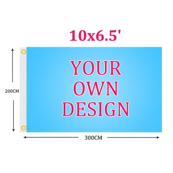 

Custom flag 10x6.5FT Polyester all logo all color Customization flag Banners