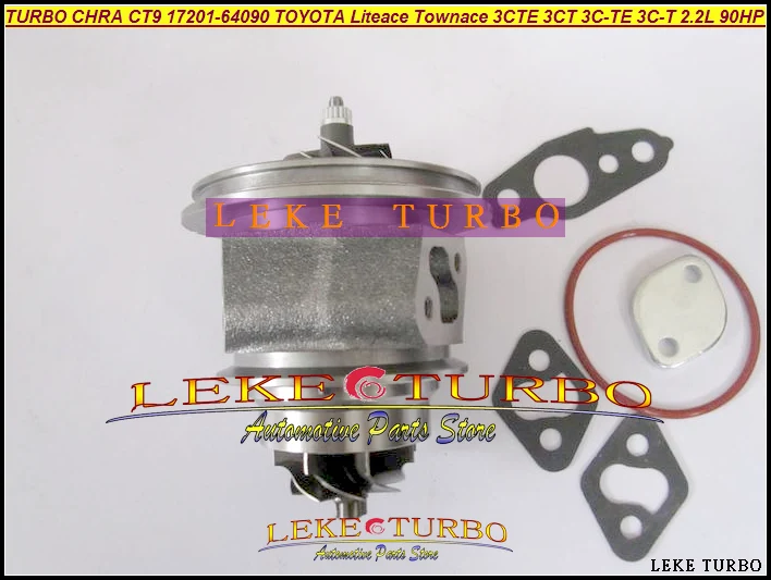 CT9 17201-64090 1720164090 17201 64090 Turbocharger For TOYOTA Lite Ace Liteace Townace Lite ace Town ace Engine 3CTE 3CT 3C-TE 3C-T 2.2L 90HP (2)
