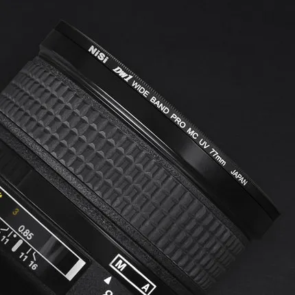 Nisi 39 мм MC UV DUS ультра тонкий профессиональный УФ фильтр 67 72 77 95 105 двойными бортами