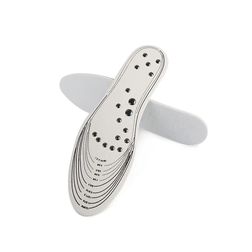 

1Pair Memory Foam Massaging Insoles, Acupressure Magnetic Massage Foot Therapy Reflexology Pain Relief Shoe Insoles Washable