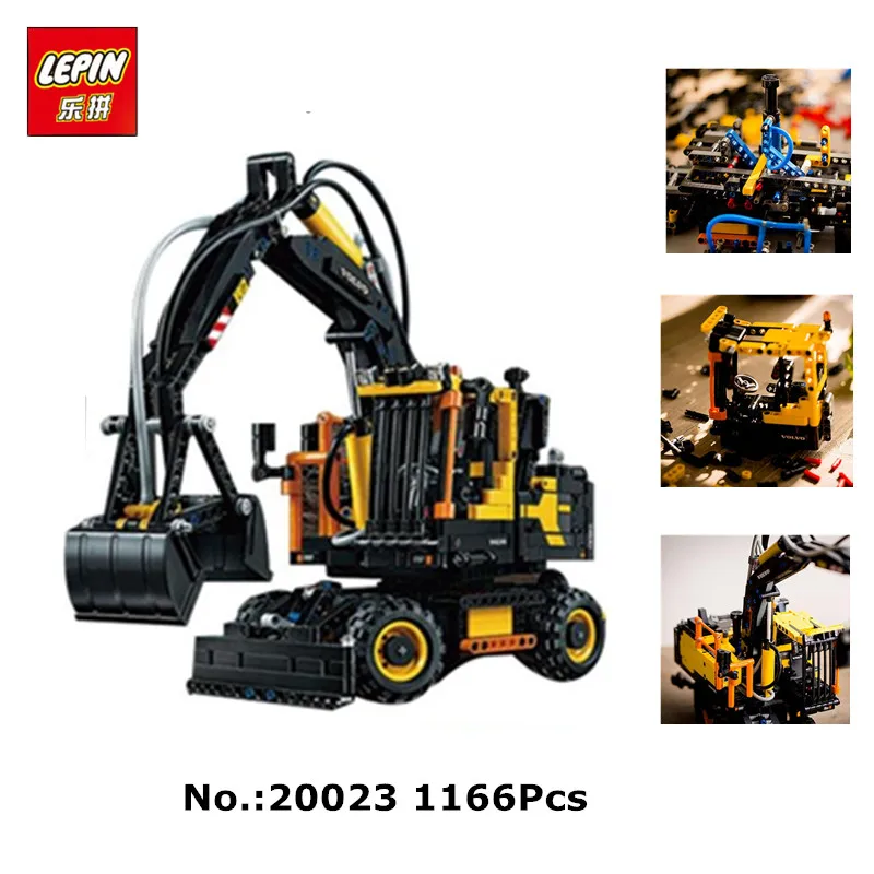 In-Stock 2017 New LEPIN 20023 1166Pcs Technology Series Excavator toy Building blocks toys for children gift 42053 ad5339arm new in stock