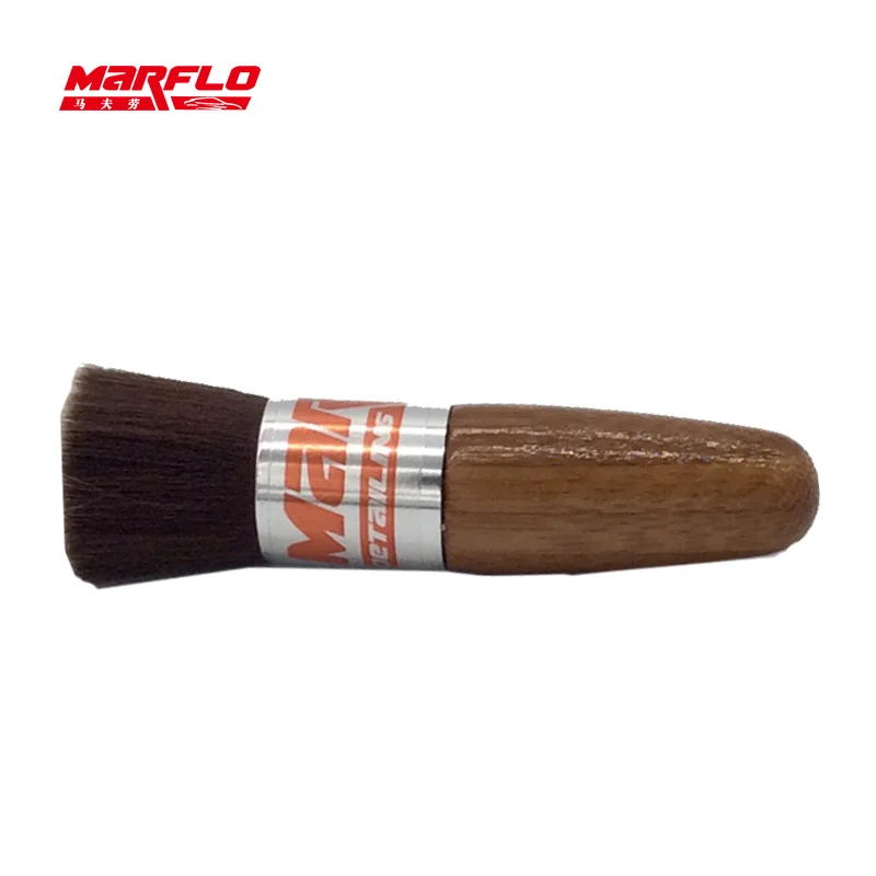 Marflo 세차 우드 긴 헤어 브러시, 창문 나뭇잎 블라인드 청소 도구, 키보드 집진기, 자동 에어컨 클리너