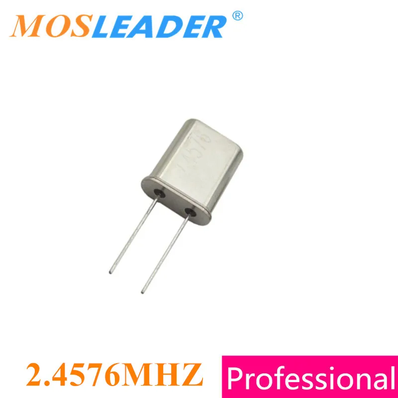 

Mosleader 2.4576MHZ HC-49U 100PCS DIP2 2.4576M 49U Made in China High quality