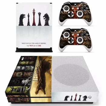 

Game of Thrones Winter is Coming Skin Sticker Decal For Xbox One S Console and 2 Controllers For Xbox One S Skins Sticker Vinyl