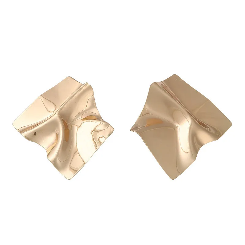Pleated earrings3