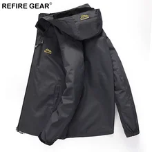 Refire gear, осенние куртки для мужчин, для улицы, водонепроницаемые, 2 шт., регулируемые пальто, для пешего туризма, альпинизма, треккинга, лыжного спорта, ветровка для мужчин