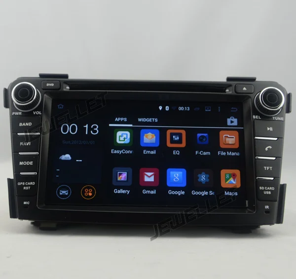 Четырехъядерный 1024*600 HD экран Android 9,0 автомобильный DVD gps Радио Навигация для hyundai i40 2012- с 4G/wifi DVR OBD зеркальное соединение