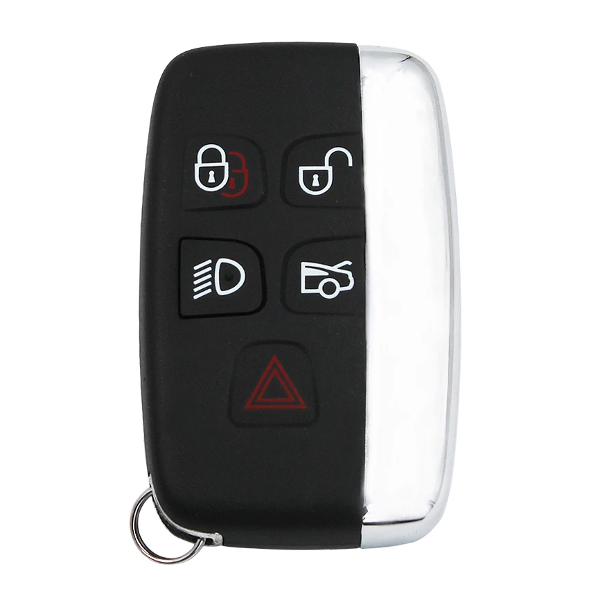 Чехол для смарт ключей Jaguar XJ 2010 2011 2012 2013 XJL XF с 5 кнопками дистанционного