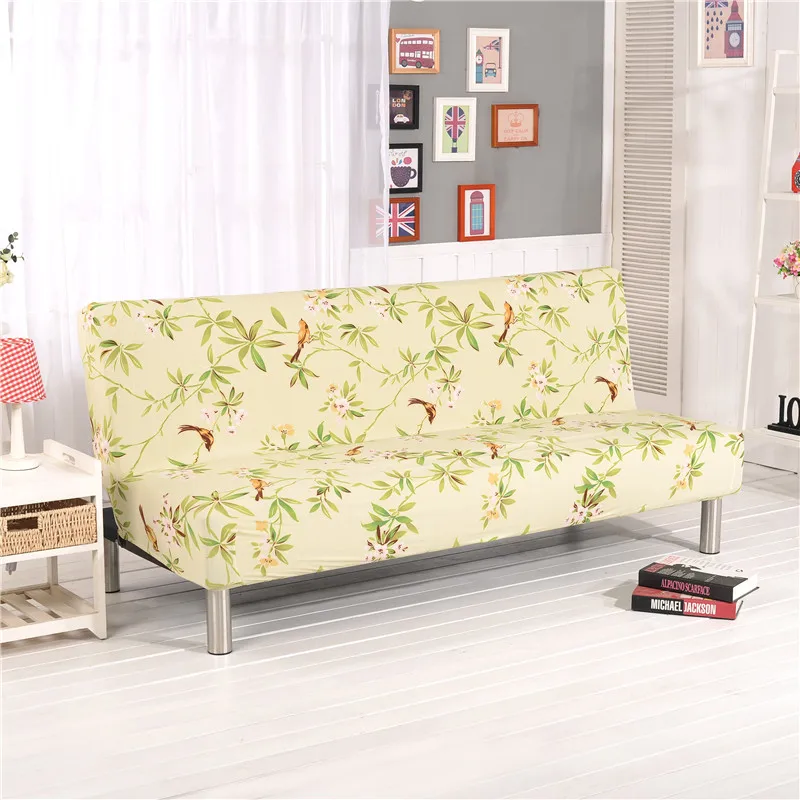 Универсальный чехол для дивана, эластичный чехол для дивана, чехол для дивана без подлокотника, складной чехол для дивана-кровати, 1 шт - Цвет: 005
