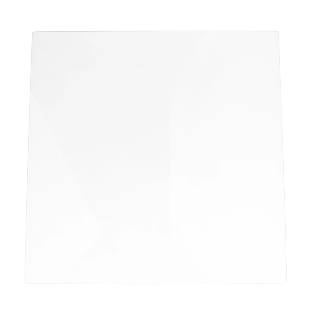 Dovewill Platform Heat Bed Build Surface Tempered Glass Plate 310x310mm for CR-10 S4