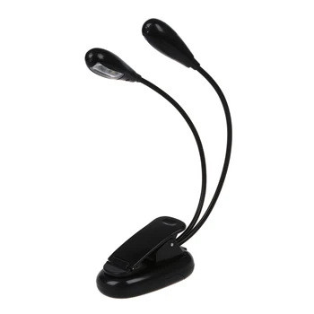 

Reading Light Reading lamp four LED dual rod with a light stand