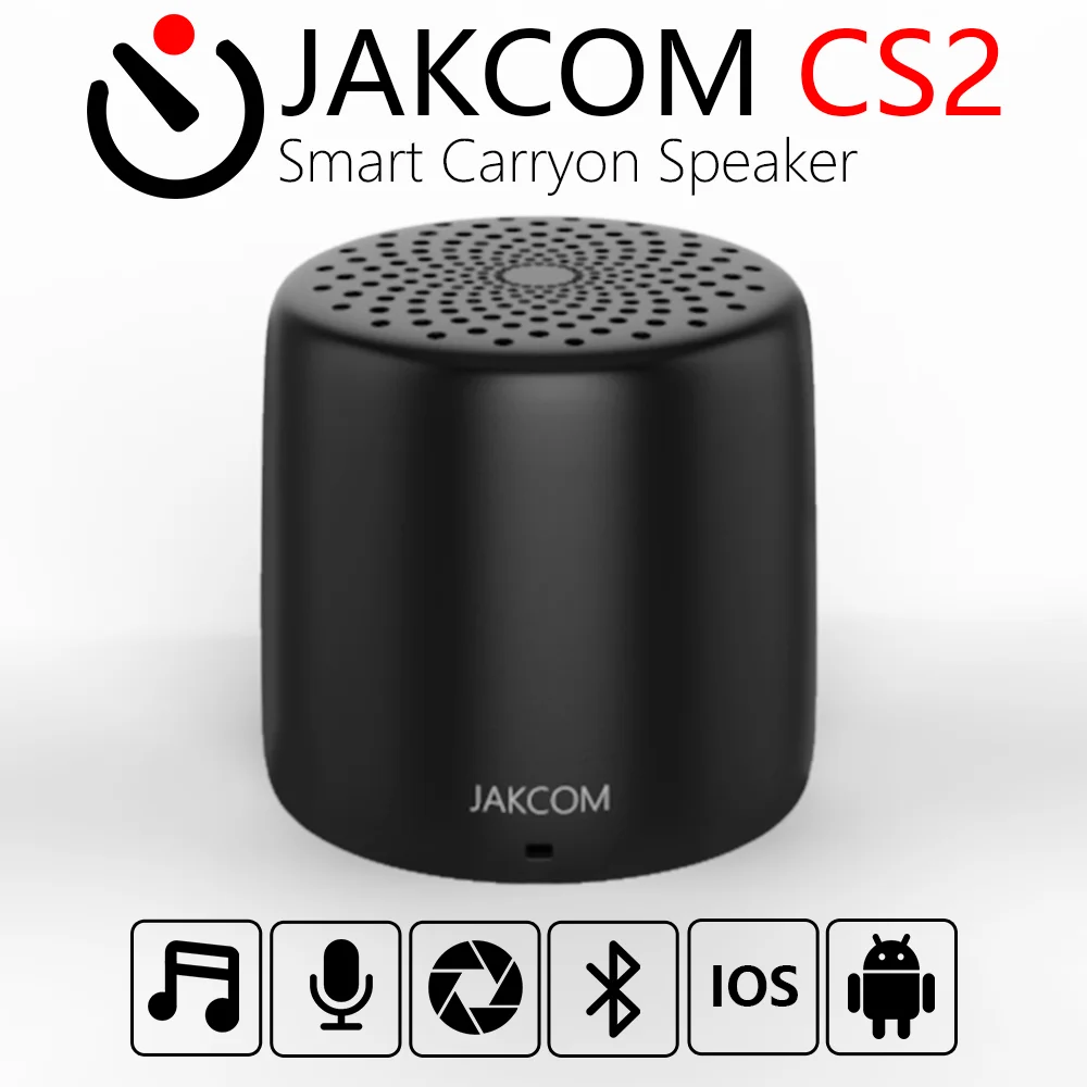 

JAKCOM CS2 мини беспроводной динамик bluetooth Смарт Carryon Динамик с дистанционным Управление селфи высокого объема микрофон быстрая зарядка