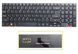 Ssea Новая Клавиатура США для Acer Aspire e1-510 e1-530 e1-530g e1-532 e1-532g e1-522 e1-572 e1-731 e1-771 ноутбука черный Клавиатура