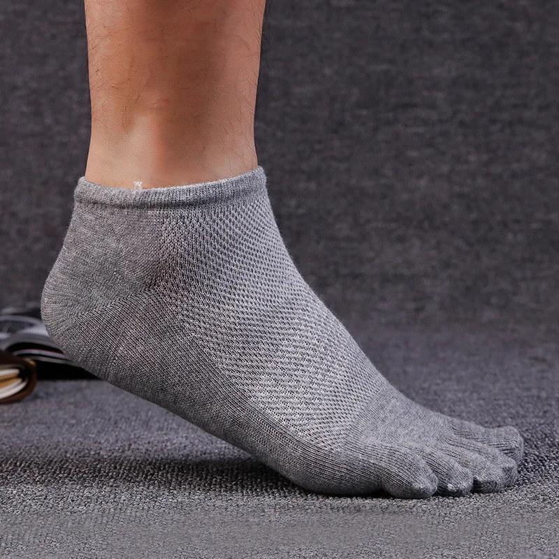 VOHIO Большие размеры зимние носки мужские дезодорирующие хлопковые popsocket короткие тонкие носки мужские сетчатые дышащие хлопковые носки