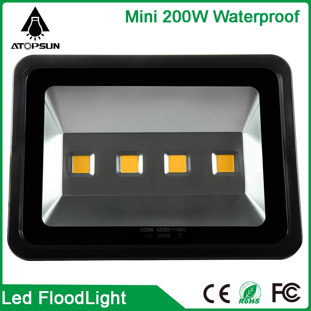

4pcs 200W Led Floodlights Spotlights Flood Lamp Garden Light Reflector Led foco Exterior Projecteur Lighting Outdoor AC85-265V