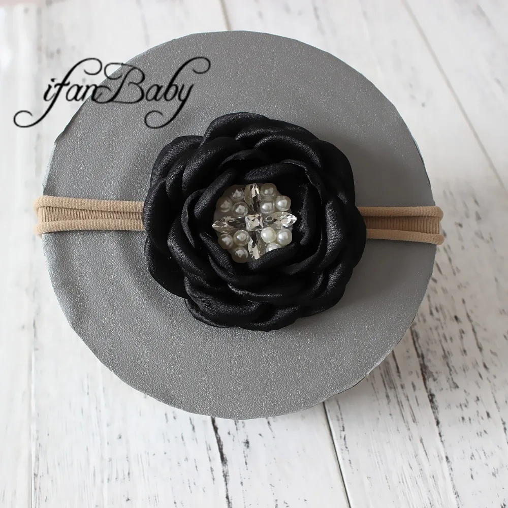 nylon fabric flower headband 19