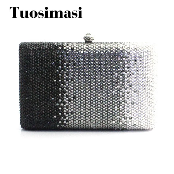 

Exquisite handmade evening party ladies clutch purse bag top selling crystal party bags