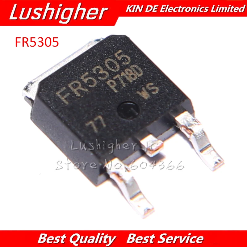 100 шт. IRFR5305 TO252 IRFR5305TRPBF TO 252 FR5305 новый оригинальный|shipping free|10 pcs |