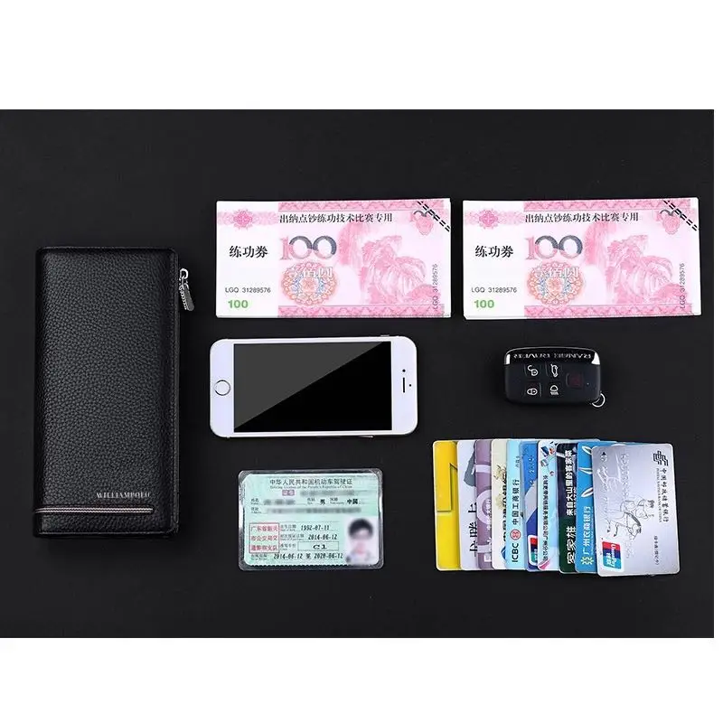 2019 wallet male genuine Leather Luxury Brand Men Zipper Wallets Long Men Purse Clutch Business Wallet WILLIAMPOLO 219 2019 wallet male genuine Leather Luxury Brand Men Zipper Wallets Long Men Purse Clutch Business Wallet WILLIAMPOLO 219