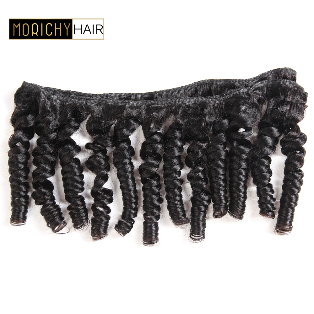 MORICHY Bouncy Culry Weave Bundles 50G/PCE Brazilian Hair Weave Bundles Romance Curls Remy Human Hair Extension Free Shipping MORICHY Bouncy Culry Weave Bundles 50G/PCE Brazilian Hair Weave Bundles Romance Curls Remy Human Hair Extension Free Shipping