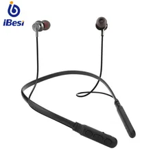 IBesi Y06, Bluetooth наушники, шейные, беспроводные наушники, стерео, спортивные, Bluetooth гарнитура с микрофоном, свободные руки, для iPhone, Xiaomi