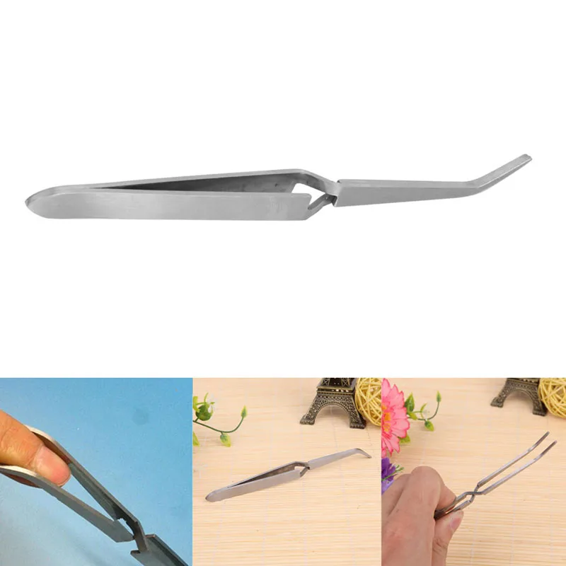 Acrylic UV Gel Tips Sculpture Tweezers Clip Pick Up Nail Art Multi Function | Красота и здоровье