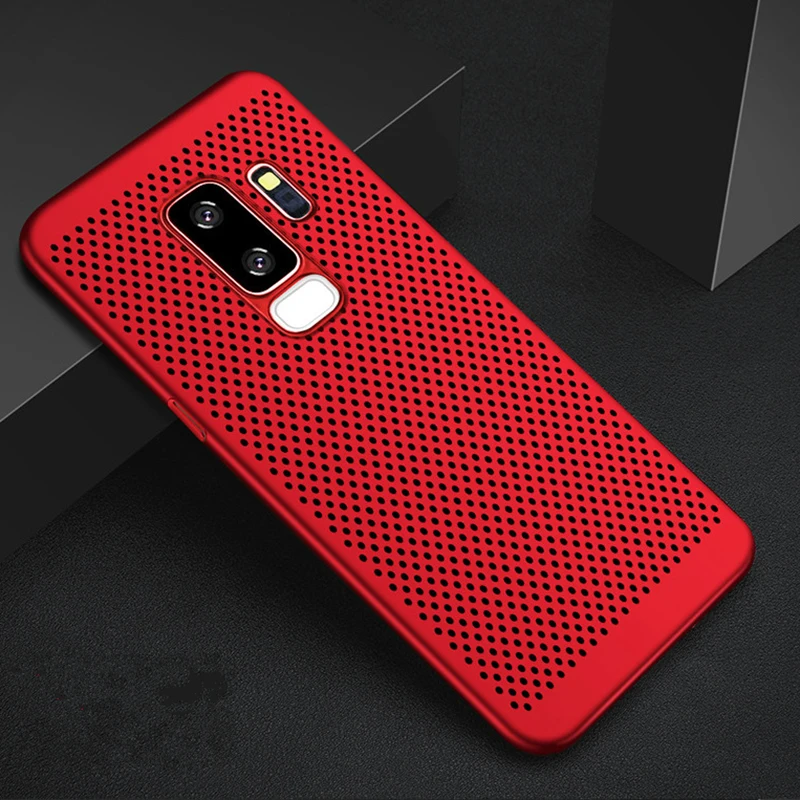 2019 Новый чехол для samsung Galaxy S10 Lite Plus PC phone Case S8 plus S9 NOTE 9 8 дышащий охлаждающий